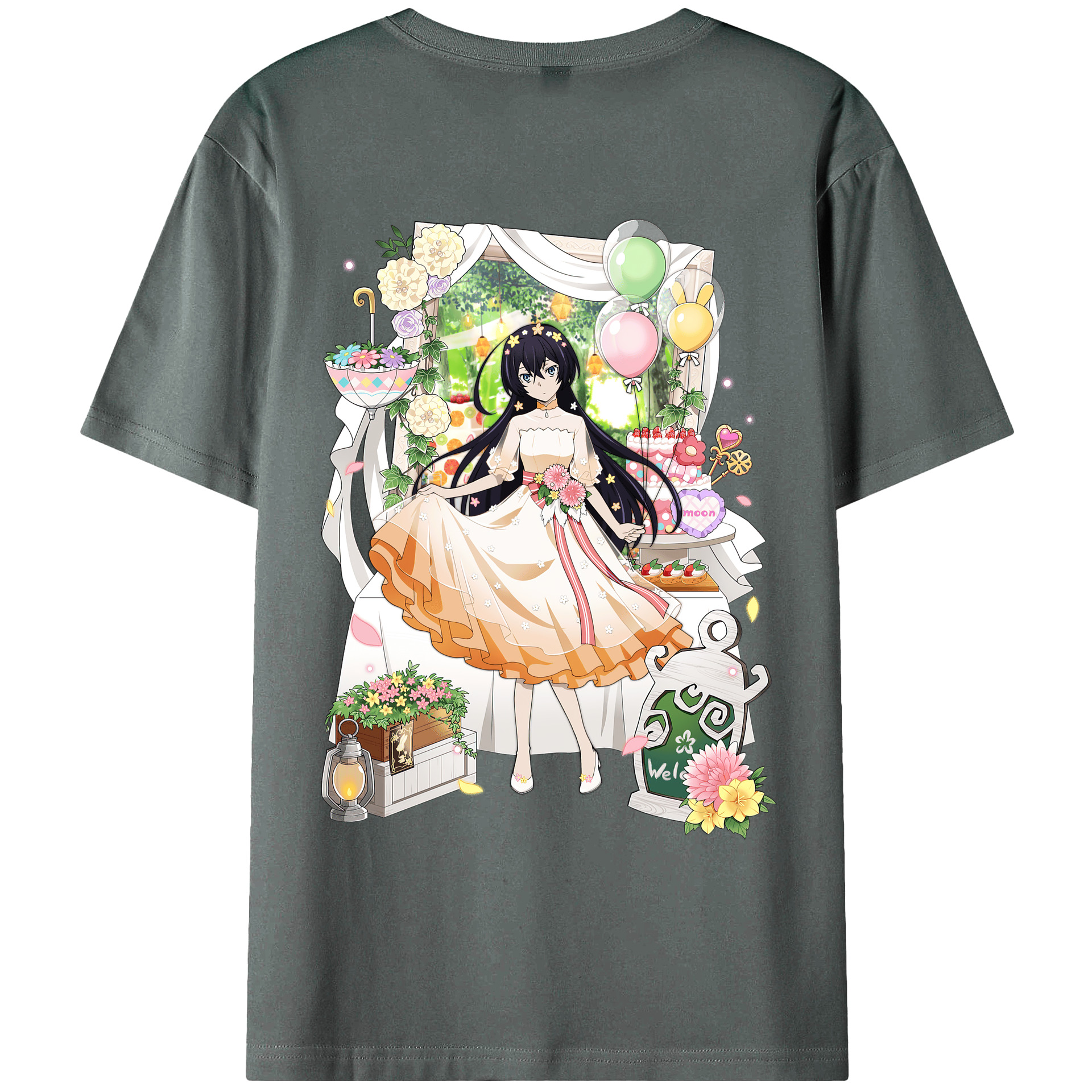 文豪ストレイドッグス Bungo Stray Dogs 綿100％ メンズ半袖Tシャツ（バックプリント） 通気性
